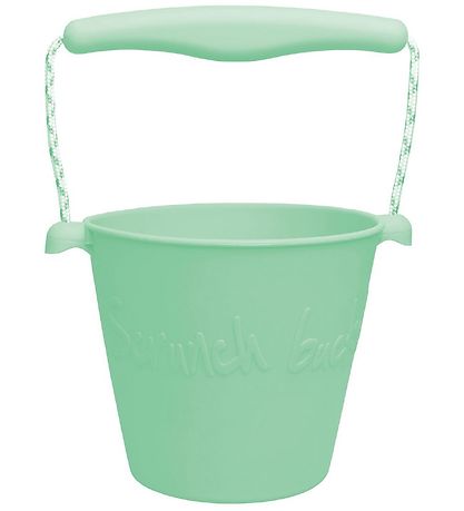 Scrunch Bucket - Silicone - 13 cm - Light Dusty Green