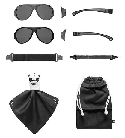 Mokki Sunglasses - Click & Change - 10 Parts - Black