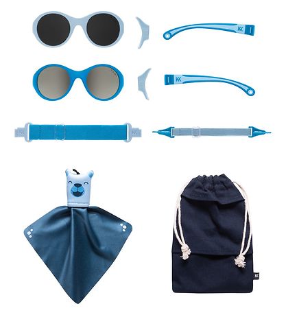 Mokki Sunglasses - Click & Change - 10 parts - Blue