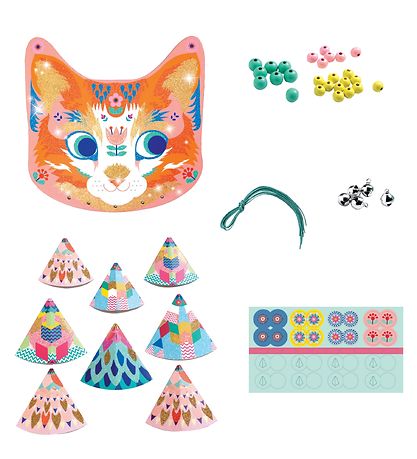 Djeco Wind Chime - DIY - Kitty