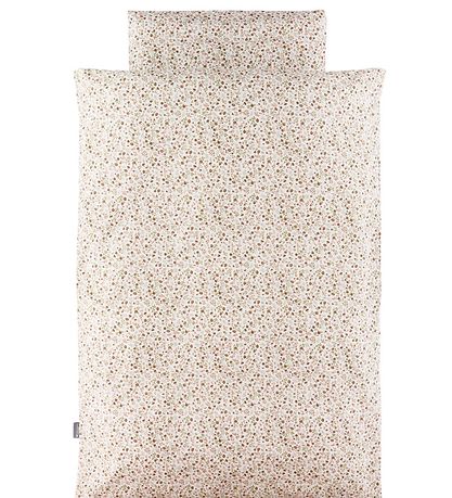 Nørgaard Madsens Sängkläder - Vuxen - Röd/Brun m. Blommor