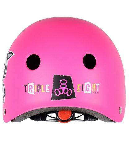 Triple Eight Hjálmur - Lil 8 Staab - Neon Bleikt Mat