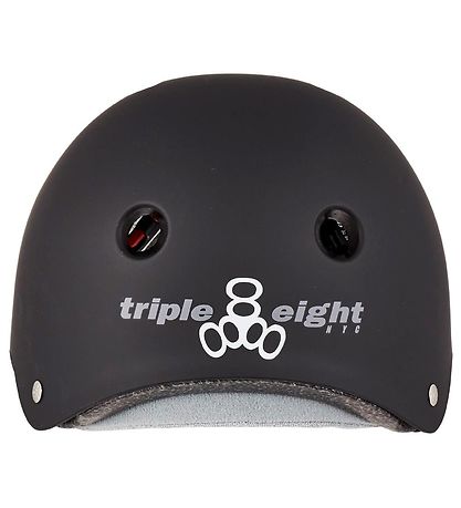 Triple Eight Hjälm - Certifierad Sweatsaver - Black Gummi
