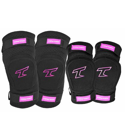 Tempish Protective Set - Bing - Black/Purple