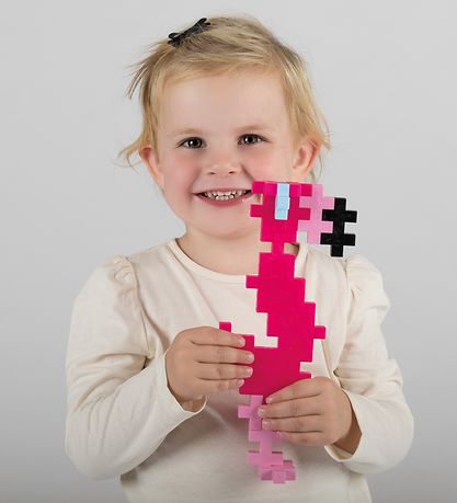 Plus-Plus Big - 15 pcs. - Flamingo
