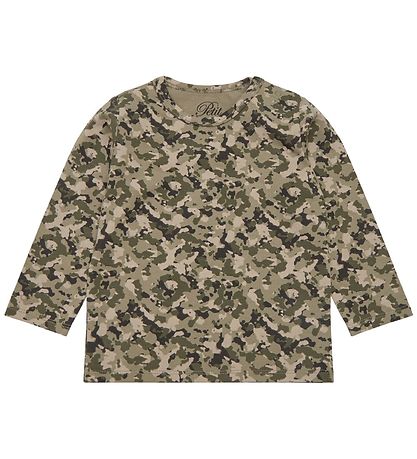 Petit by Sofie Schnoor Bluse - Sebastian - Grün Camouflage