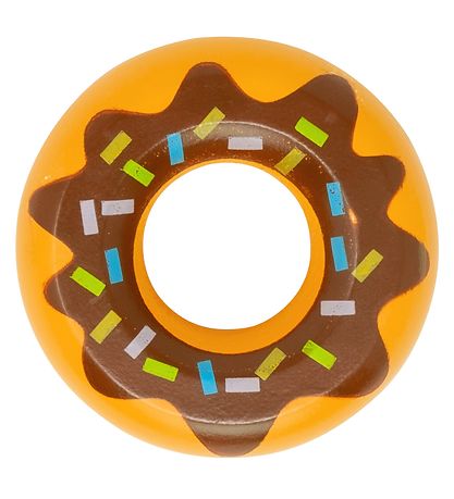 MaMaMeMo Speelgoedeten - Hout - Donut m. Bruin Glazuur