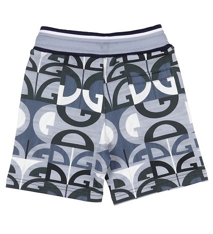 Dolce & Gabbana Collegeshortsit - Harmaa/Sininen, Logot