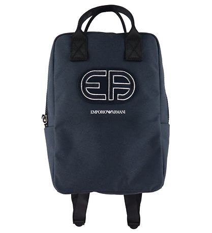 Emporio Armani Ryggsäck - Marinblå m. Logo