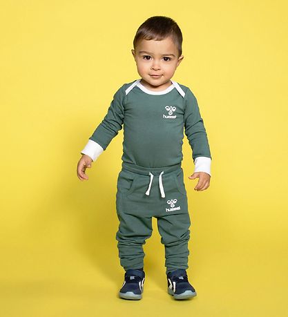 Hummel Jogginghosen - hmlFutte - Mattgrün