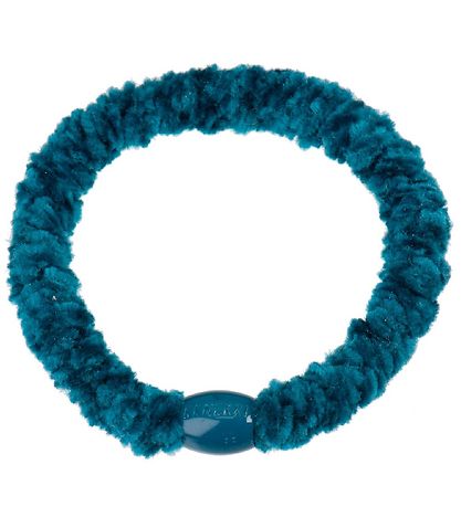 Kknekki Hair Tie - Turquoise Velvet