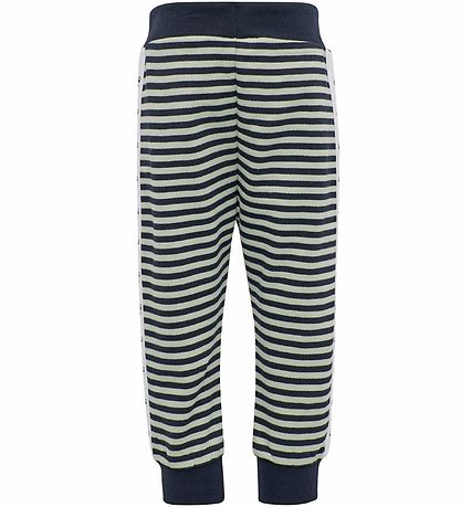 Hummel Sweatpants - hmlVillum - Navy/Pistachio