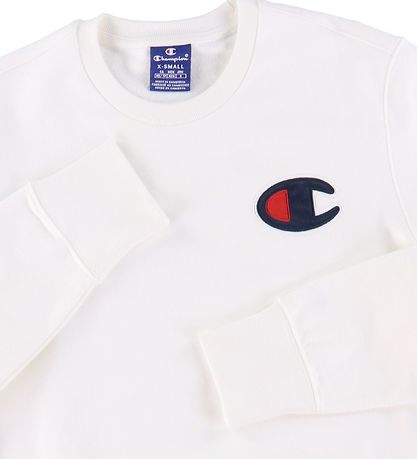 Champion Fashion Sweatshirt WeiB m. Logo KW DE