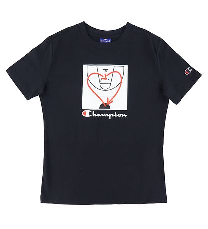 Champion Fashion T-shirt - Black w. Print