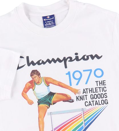 Champion Fashion T-shirt - White w. Print