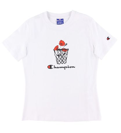 Champion Fashion T-Shirt - Weiß m. Print
