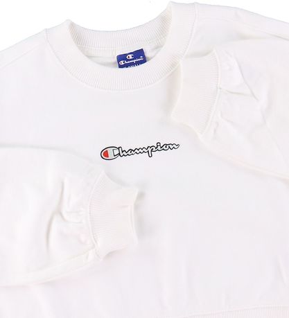 Champion Fashion Sweatshirt - Cropped - Vit m. Logo