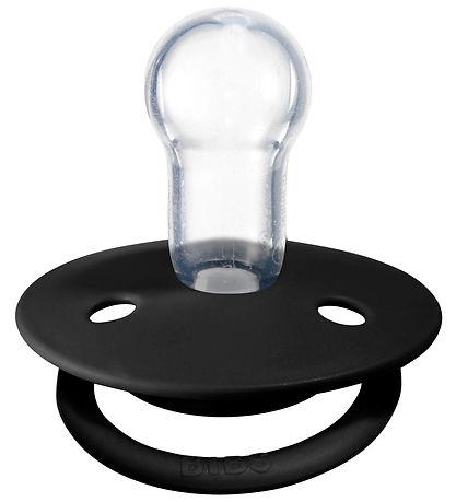 Bibs De Lux Dummies - Silicone - Cloud & Black