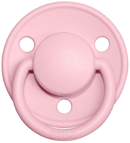 Bibs De Lux Nappar - Naturgummi - Stl. 2 - Ivory & Baby Pink