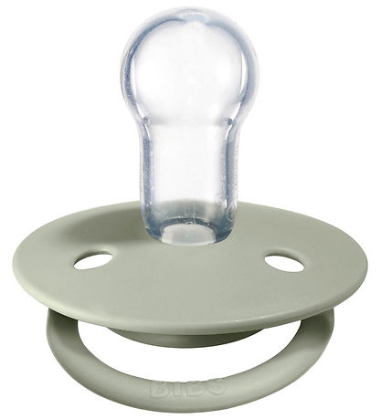 BIBS De Lux Schnuller - Onesize - 2er-Pack - Rund- Ivory/Sage