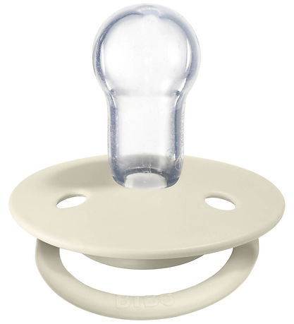 BIBS De Lux Schnuller - Onesize - 2er-Pack - Rund- Ivory/Sage