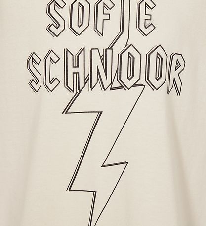 Petit by Sofie Schnoor Stuttermabolur - Ásta - Off White M. Pren