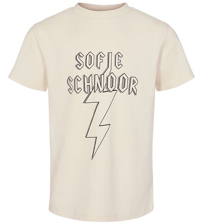 Petit by Sofie Schnoor Stuttermabolur - Ásta - Off White M. Pren