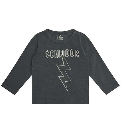 Petit by Sofie Schnoor Bluse - Sebastian - Schwarz m. Print