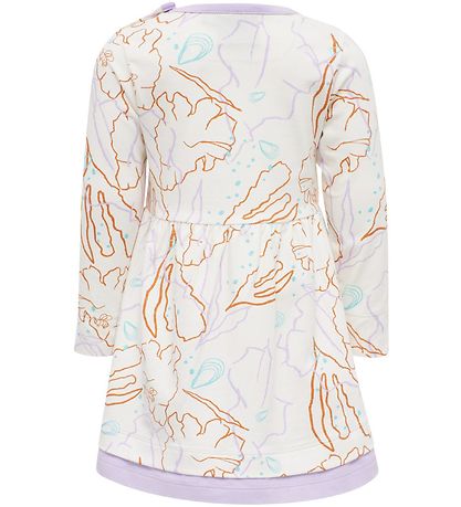 Hummel Kleid - hmlOlivia - Weiß m. Print