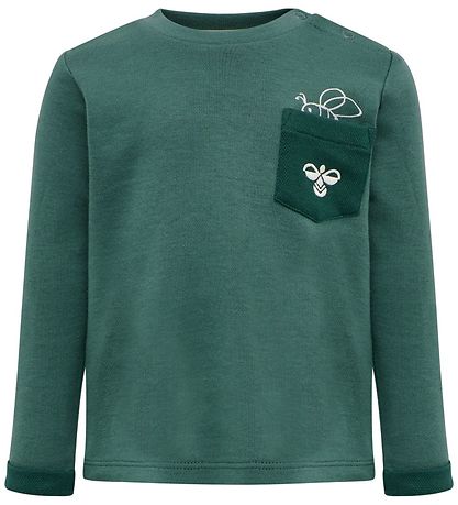 Hummel Sweatshirt - hmlHugo - Green