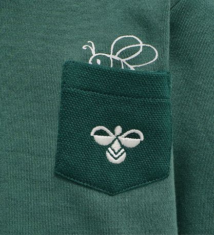 Hummel Sweatshirt - hmlHugo - Green