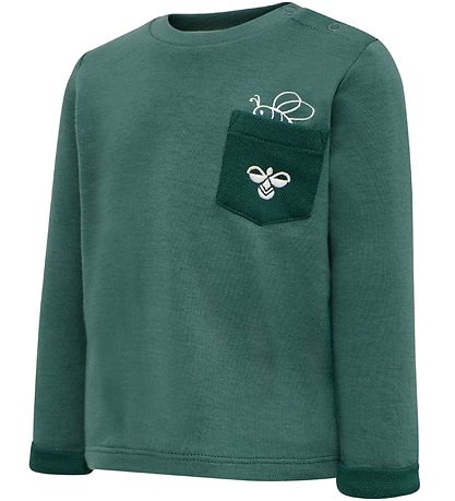 Hummel Sweatshirt - hmlHugo - Green