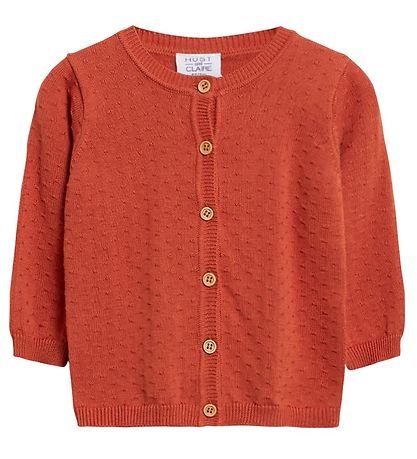 Hust and Claire Cardigan - Knitted - Cammi - Orange