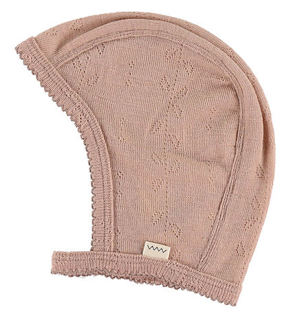 MarMar Hjálmur - Hoody - Ull - Brenndur Rose