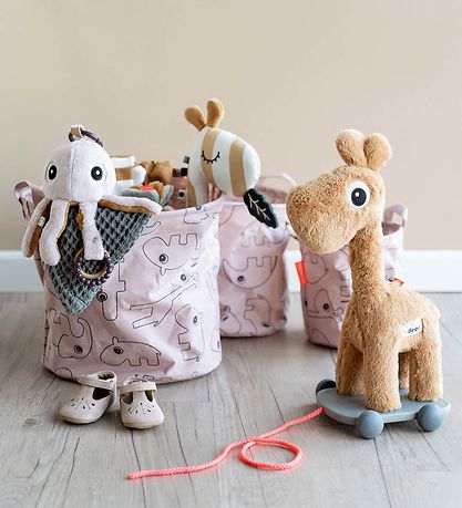 Done By Deer Pull Along Toy - Raffi - Mustard