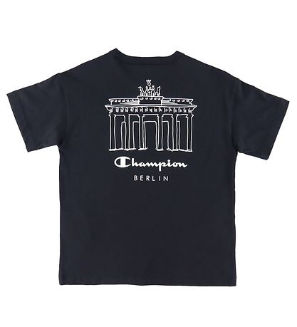 Champion Fashion Stuttermabolur - Svart