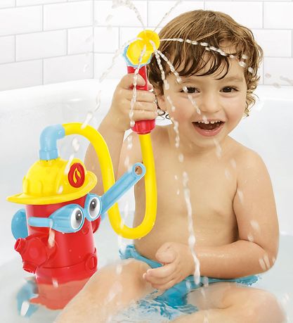 Yookidoo Baðleikföng - Tilbúið Freddy Spray 'N Sprinkle