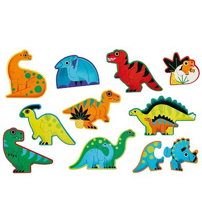 Crocodile Creek Puzzle - 10 pcs. - Dinosaurs