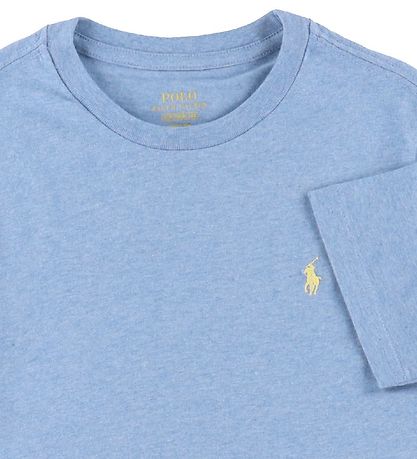 Polo Ralph Lauren Stuttermabolur - Ljósblátt