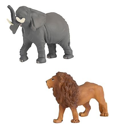 Papo Minifigurer - 6 st. - Vilda Djur