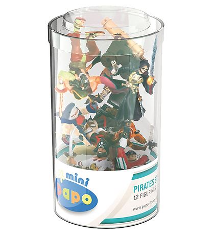 Papo Mini Figures - 12 pcs - Pirates & Corsairs