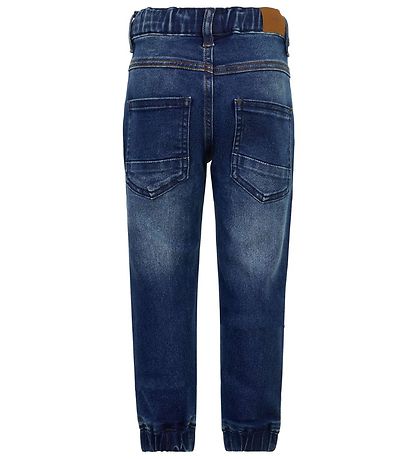 Minymo Hosen - Stretch Loose Fit - Blaudenim