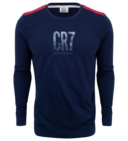 Ronaldo Pyjama Set - Navy/Grey Melange