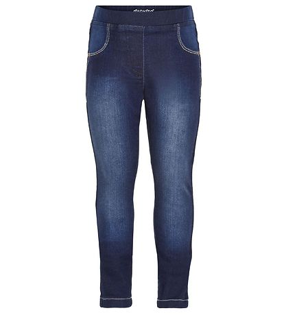 Minymo Jeggings - Stretch Slim Fit - Dark Blue