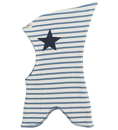 Racing Kids Balaclava - Double Layer - Striped w. Star