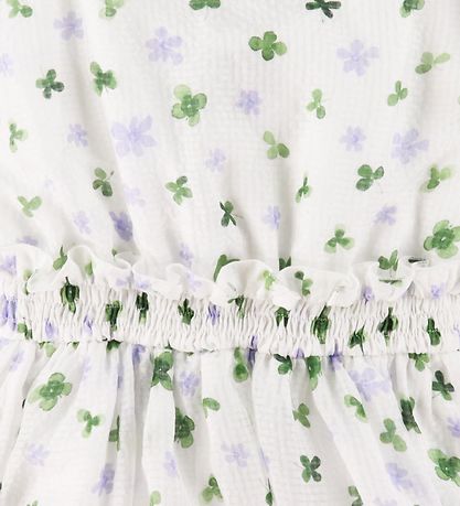 Emporio Armani Dress - Silk - White w. Flowers