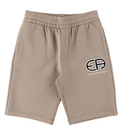 Emporio Armani Stuttbuxur - Drapplitað