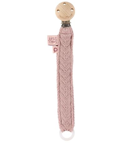 Smallstuff Pacifier Clip - Crochet - Powder