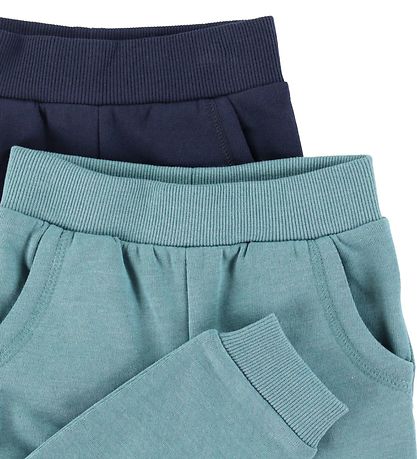 Minymo Jogginghosen - 2er-Pack - Blue