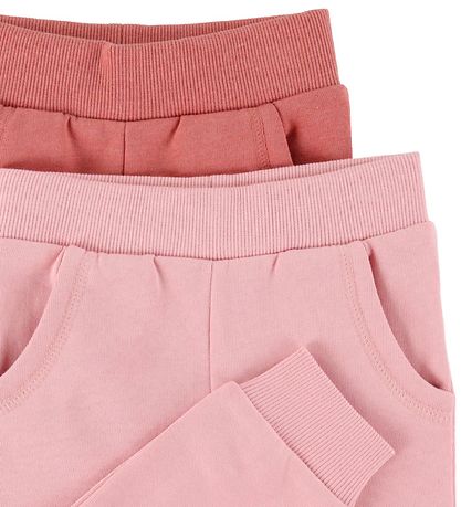 Minymo Sweatpants - 2-pack - Canyon Rose